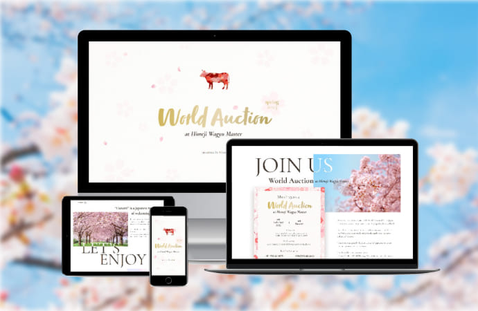 World Auction at Himeji wagyu master